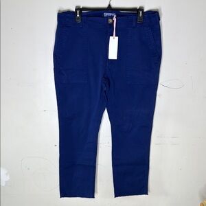 Vineyard Vines Everyday Utility Chino in Baltic Blue Pants Size 12 NEW!